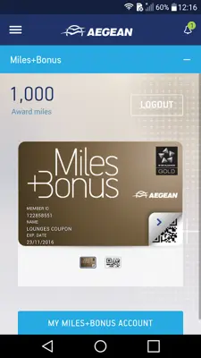 Aegean Airlines android App screenshot 16